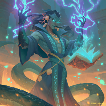 Naga Tidecaller card art